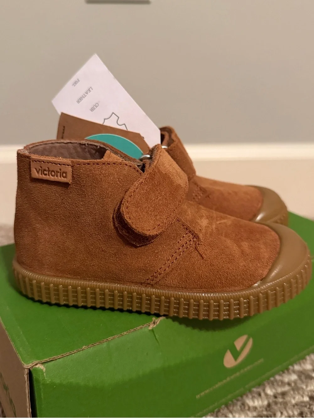Victoria toddler suede boots